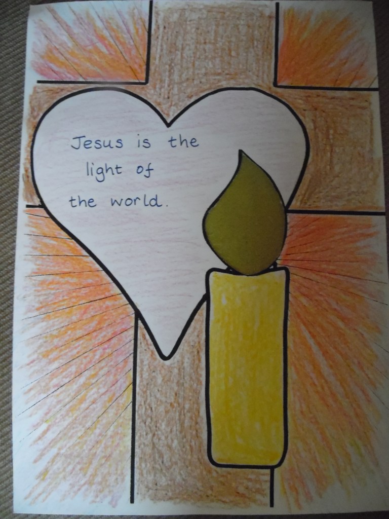 Jesus is the light of the world craft Archives - Let their light shine!