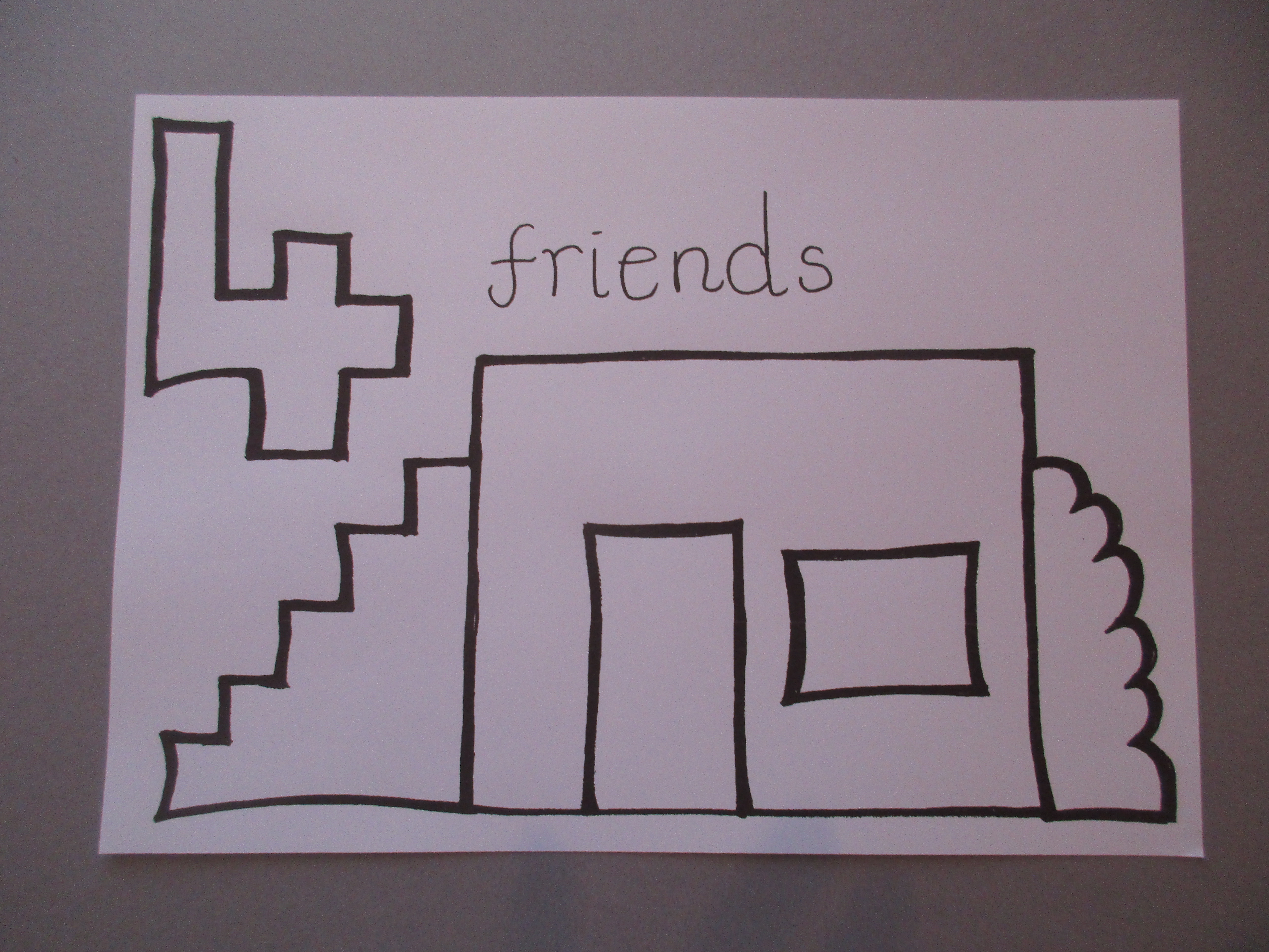The Man with Four Friends – A Bible Number Story