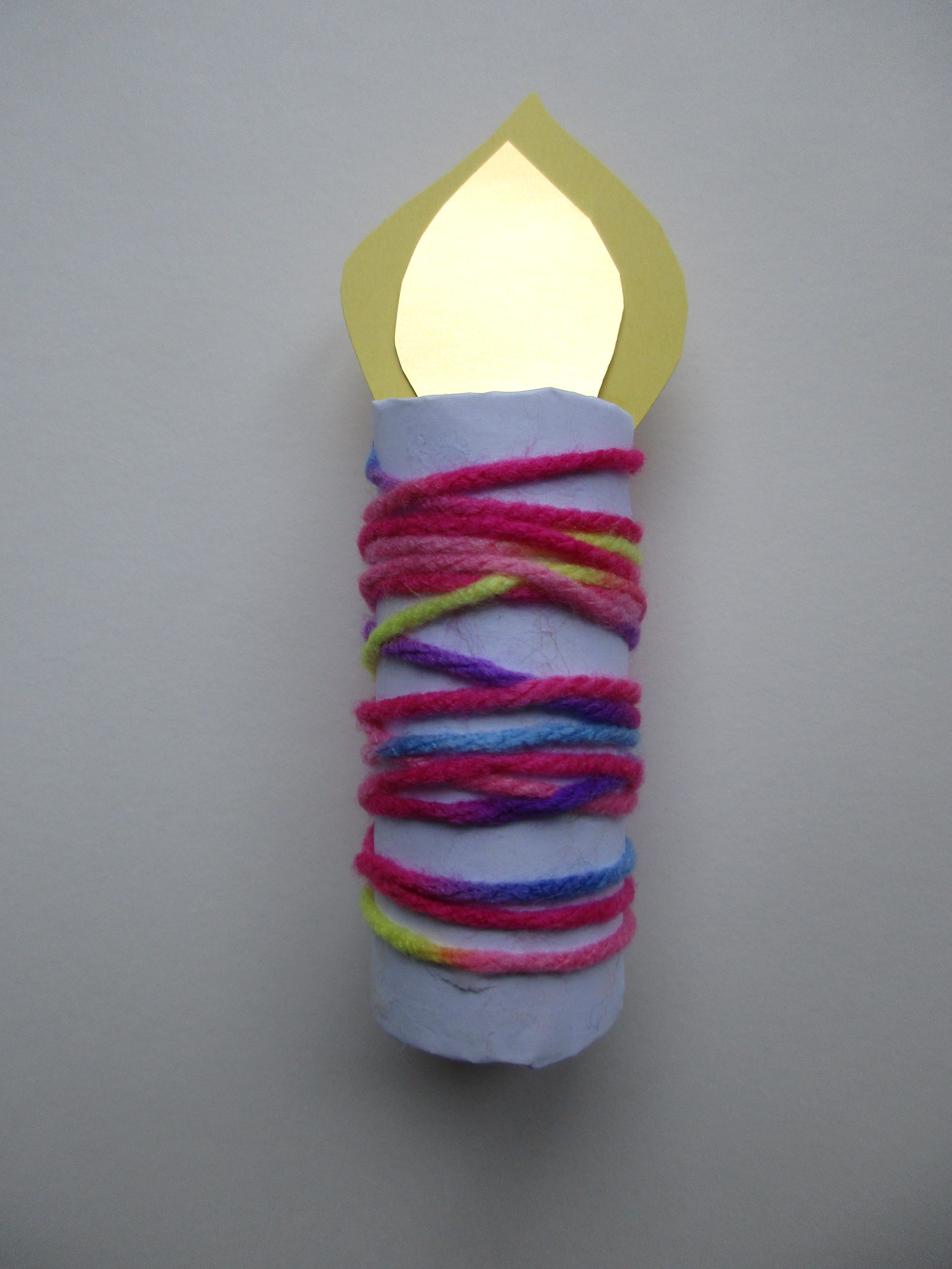 Candle decoration to make