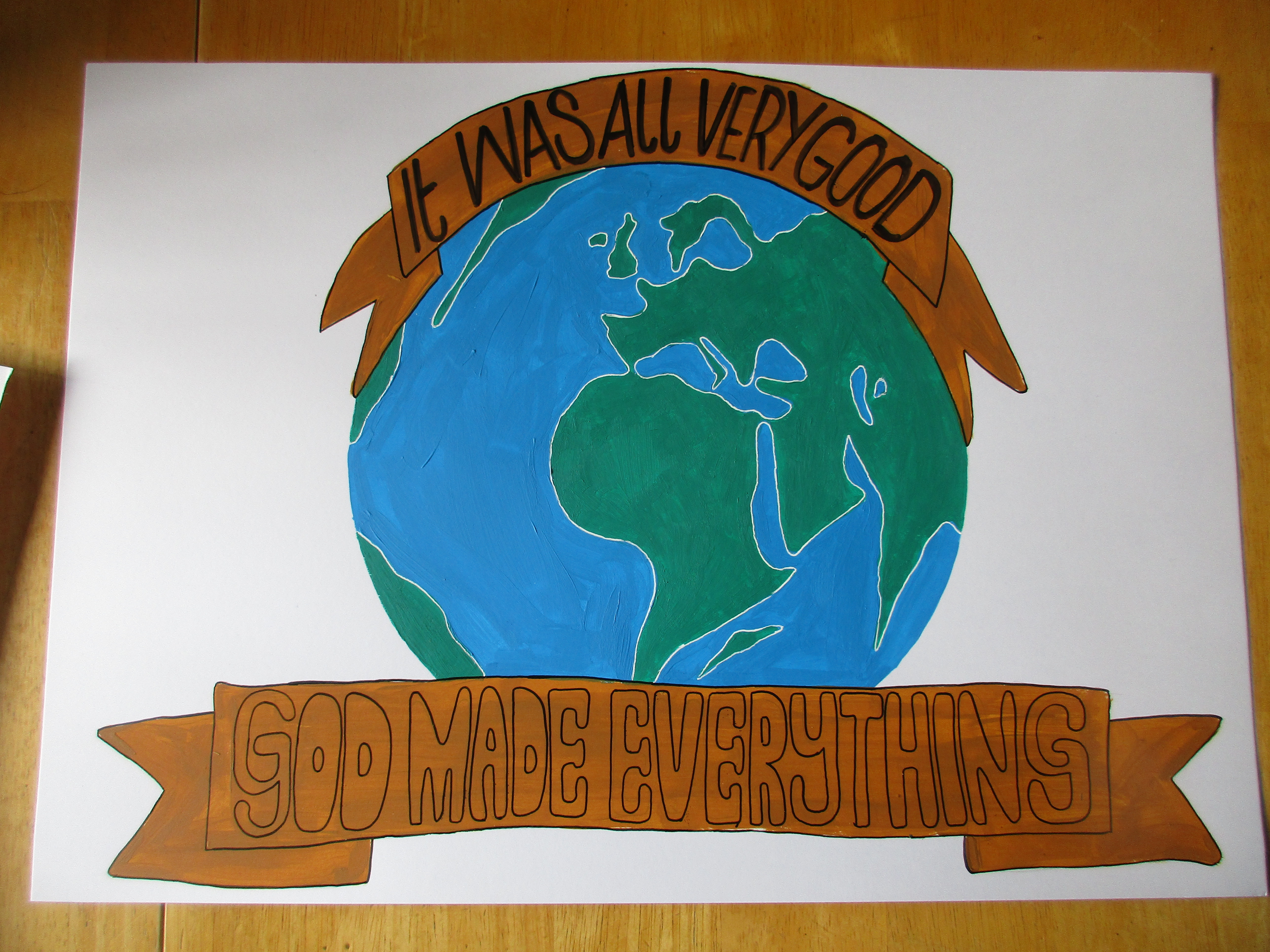 God made everything story and craft.